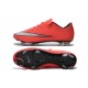 Cristiano Ronaldo Nike Mercurial Vapor X FG CR7 Cleats Mango Silver