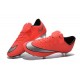 Cristiano Ronaldo Nike Mercurial Vapor X FG CR7 Cleats Mango Silver