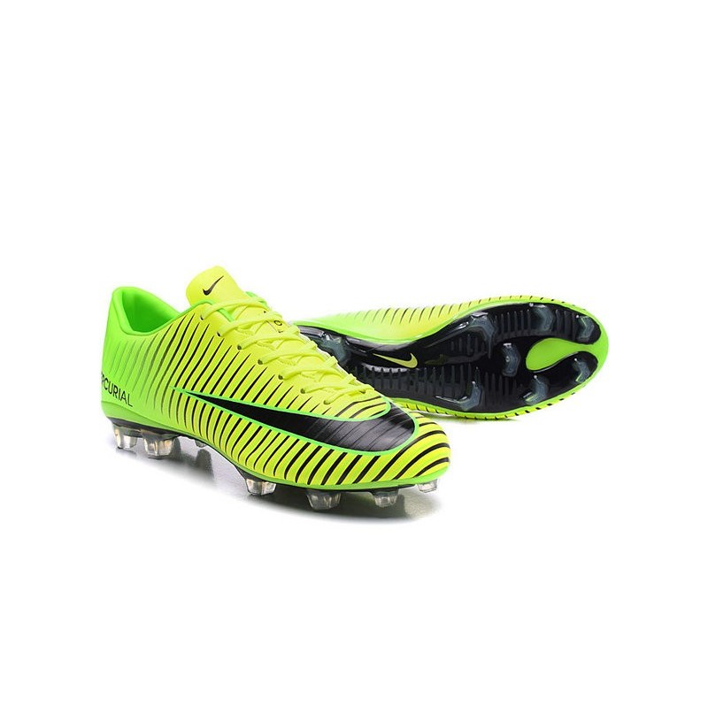 News Nike Mercurial Vapor 11 FG Football Boots Green Black