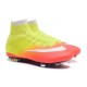 News 2016 Nike Mercurial Superfly FG Firm Ground Football Cleats Yellow Orange White