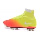 News 2016 Nike Mercurial Superfly FG Firm Ground Football Cleats Yellow Orange White