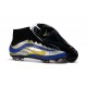 Limited Edition Nike Mercurial Superfly Heritage Boots Silver Blue Volt
