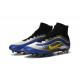Limited Edition Nike Mercurial Superfly Heritage Boots Silver Blue Volt