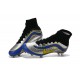 Limited Edition Nike Mercurial Superfly Heritage Boots Silver Blue Volt