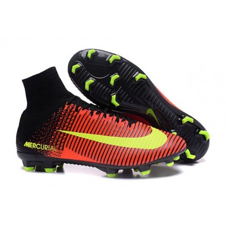 aluminum As fast as a flash Calculation Cristiano Ronaldo Nike Mercurial Superfly 5 FG Soccer Cleats Total Crimson  Volt Pink