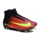 Cristiano Ronaldo Nike Mercurial Superfly 5 FG Soccer Cleats Total Crimson Volt Pink