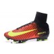 Cristiano Ronaldo Nike Mercurial Superfly 5 FG Soccer Cleats Total Crimson Volt Pink