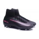 Cristiano Ronaldo Nike Mercurial Superfly 5 FG Soccer Cleats Black Pink