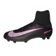 Cristiano Ronaldo Nike Mercurial Superfly 5 FG Soccer Cleats Black Pink