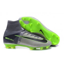 Cristiano Ronaldo Nike Mercurial Superfly 5 FG Soccer Cleats Grey Black