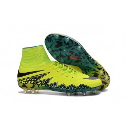 New Nike Collection Hypervenom Phantom 2 FG Neymar Green Black Football  Boots