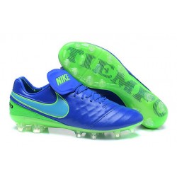 Mens Nike Tiempo Legend 6 FG ACC New Soccer Shoes Blue Green