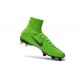 Cristiano Ronaldo Nike Mercurial Superfly 5 FG Soccer Cleats Green Black