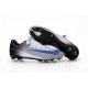 News Nike Mercurial Vapor 11 FG Football Boots White Blue Black
