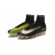 Top Nike Mercurial Superfly V CR7 FG Firm Ground Cleat Black White Yellow