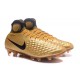 Nike Magista Obra II FG Mens Football Cleats Gold Black