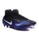 Nike Magista Obra II FG Mens Football Cleats Black Purple White