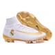 Nike Mercurial Superfly 5 FG Football Shoes Real Madrid FC White Gold