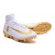 Nike Mercurial Superfly 5 FG Football Shoes Real Madrid FC White Gold