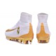 Nike Mercurial Superfly 5 FG Football Shoes Real Madrid FC White Gold