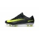 Nike Mercurial Vapor XI FG CR7 ACC New Soccer Cleats Black Yellow
