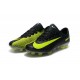 Nike Mercurial Vapor XI FG CR7 ACC New Soccer Cleats Black Yellow