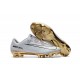 Nike Mercurial Vapor Vitórias CR7 11 FG 2017 Soccer Shoes White Gold