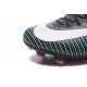 Nike Mercurial Vapor 11 FG 2017 Soccer Shoes Black White Electric Green