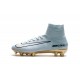Nike Mercurial Superfly CR7 Vitórias FG Football Shoes White Gold