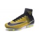 Nike Mercurial Superfly 5 FG Football Shoes Yellow Black