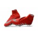Neymar x Jordan Nike Hypervenom II FG Soccer Cleats in Red