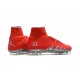 Neymar x Jordan Nike Hypervenom II FG Soccer Cleats in Red