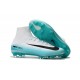 New 2017 Nike Mercurial Superfly V FG ACC Soccer Boots White Blue Black