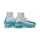 New 2017 Nike Mercurial Superfly V FG ACC Soccer Boots White Blue Black