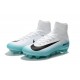 New 2017 Nike Mercurial Superfly V FG ACC Soccer Boots White Blue Black