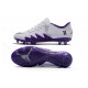 New Neymar X Jordan NJR Nike Hypervenom Phinish FG ACC White Purple