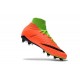 Nike Hypervenom Phantom III DF FG Firm Ground Boots Electric Green Orange Black