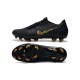 Nike Phantom Venom Elite FG Boots Black Metallic Gold