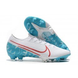 Nike Mercurial Vapor 13 Elite FG Firm Ground White Blue Red
