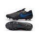 Nike Tiempo Legend 8 Elite FG Boot - Black Blue