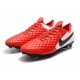 Nike Tiempo Legend 8 Elite FG Boot - Red White Black
