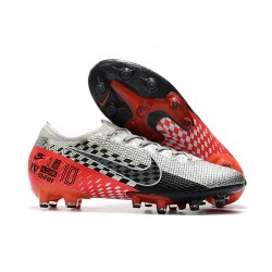 Nike Mercurial Vapor Elite XIII Artificial Grass Neymar Chrome Black Red