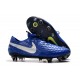 Nike Tiempo Legend 8 Elite SG-PRO Anti-Clog Blue Silver