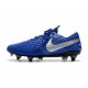 Nike Tiempo Legend 8 Elite SG-PRO Anti-Clog Blue Silver