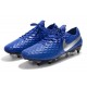 Nike Tiempo Legend 8 Elite SG-PRO Anti-Clog Blue Silver