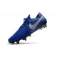Nike Tiempo Legend 8 Elite SG-PRO Anti-Clog Blue Silver