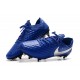 Nike Tiempo Legend 8 Elite SG-PRO Anti-Clog Blue Silver