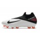 New 2020 Nike Phantom VSN 2 Elite DF FG White Black Laser Crimson