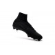 New 2017 Nike Mercurial Superfly V FG ACC Soccer Boots Black Grey