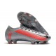 Nike Mercurial Vapor 13 Elite FG Cleat Metallic Bomber Grey Black